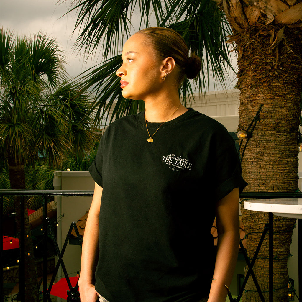Table for III - Embrace the Table Boxy Tee