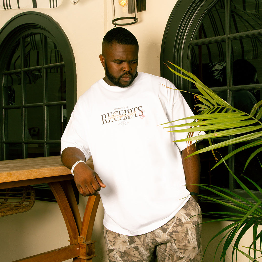 Table for III - The Receipt Boxy Tee